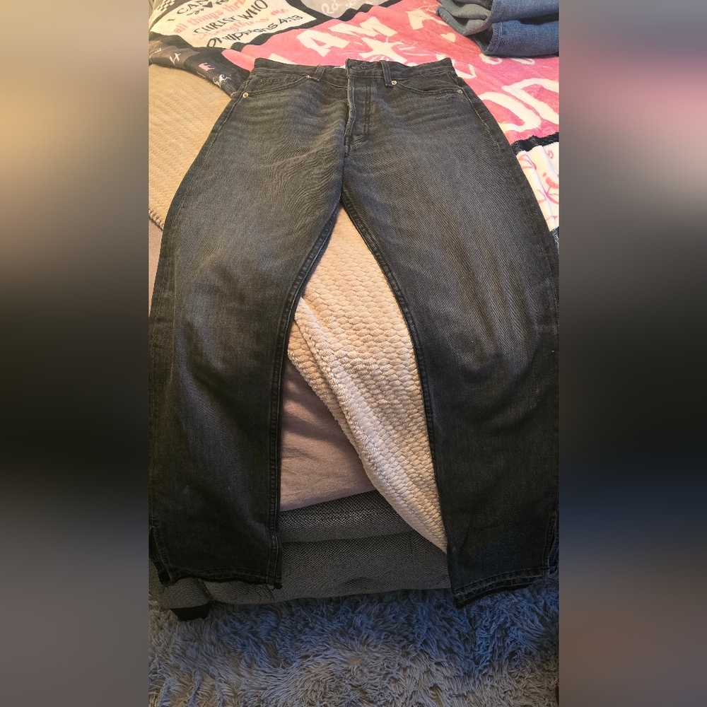 EB Denim Split Leg Jeans